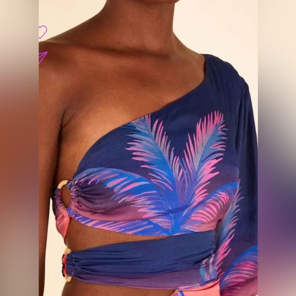 FARM Rio Sossego Maxi Dress Siz XL - Picture 5 of 11